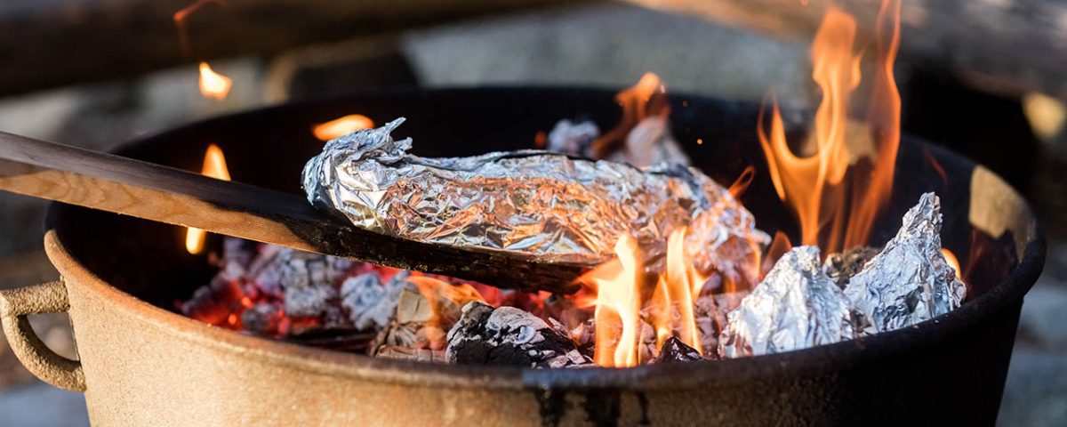 Foil packet meals are great ways to save time when camping at Beaver Springs Campground in Piedmont MO